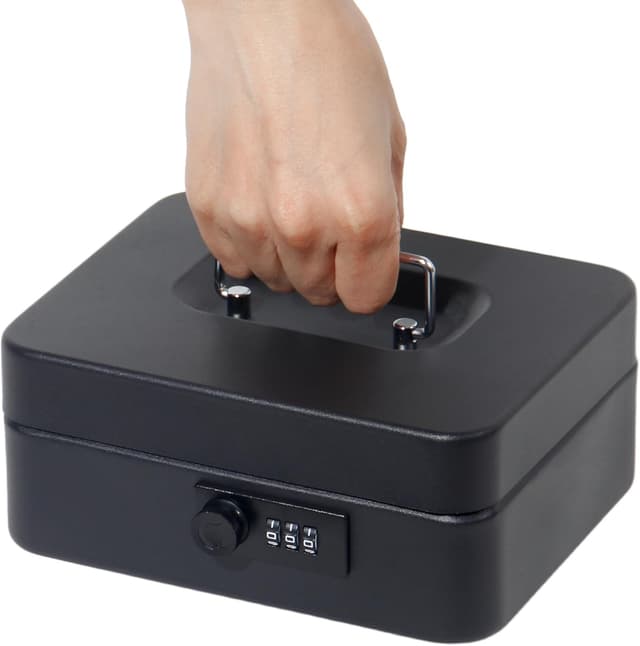 Thumbnail 5 de GREELUE Geldkassette 20×16×8,5 cm 🔒