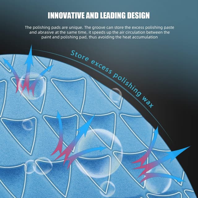 Thumbnail 4 de TPPMIX Polishing Pads 6" Foam Set for Car Polishers