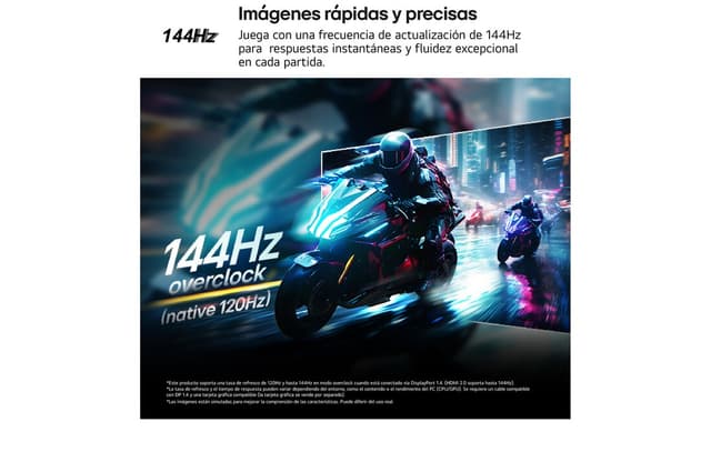 Thumbnail 3 de LG UltraGear 27G411AX-B Monitor gaming 27" FHD 144 Hz