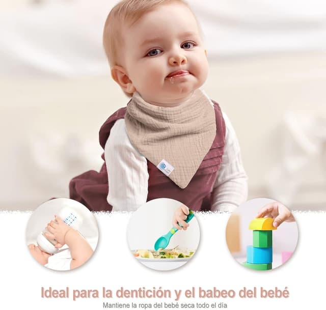 Thumbnail 5 de lulumoon Lätzchen Dreieckstuch Baby 👶