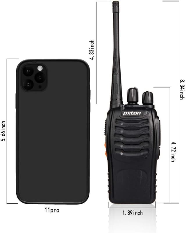 Thumbnail 3 de pxton Two Way Radios 6 Pack walkie talkies