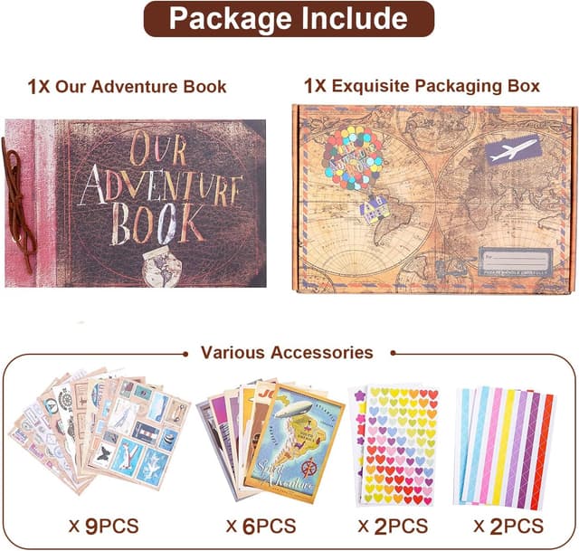 Thumbnail 5 de Our Adventure Book 📖 Álbum de Fotos y Recuerdos 80 Páginas