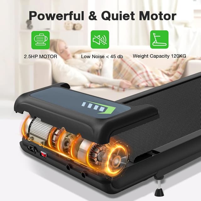 Thumbnail 5 de VINATO Tapis de Course 3 en 1 2,5 CH pour maison