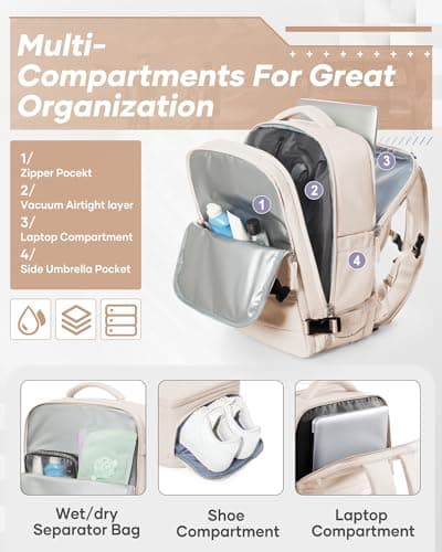 Thumbnail 7 de SZLX Mochila de vacío para cabina (Ryanair) con sistema de compresión y bomba eléctrica