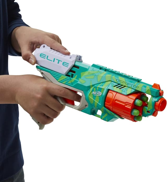 Detalle 2 de NERF Elite Disruptor Blaster 6-Dart Drum