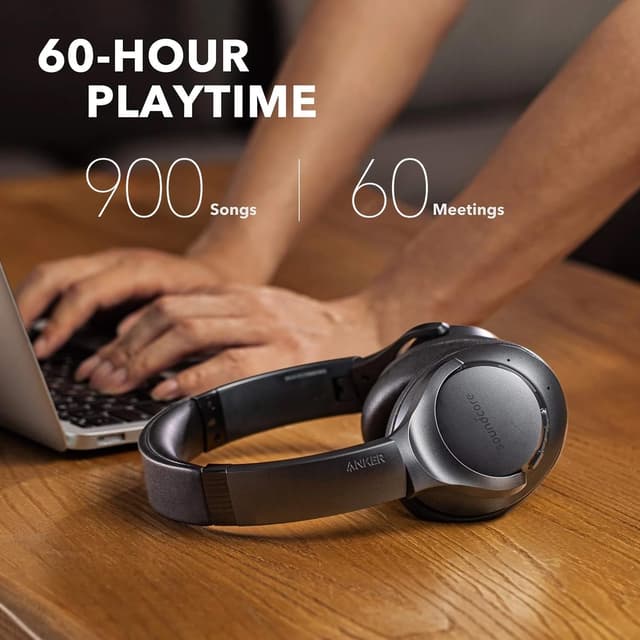 Detalle 2 de Soundcore Anker Life Q20 Wireless Headphones 60H