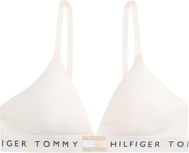 Detalle de Tommy Hilfiger reggiseno da donna a triangolo con fascia e logo