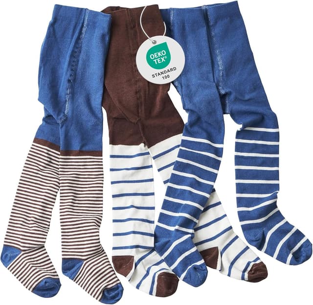 Detalle de wellyou Kinder Strumpfhosen 3er Set