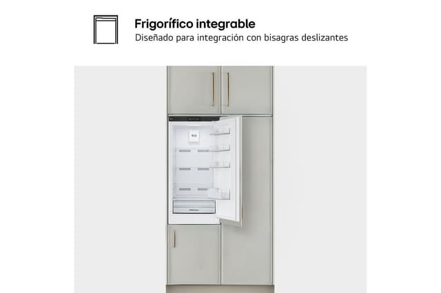 Detalle 2 de GTFN256SER Frigorífico combi integrable 233 l