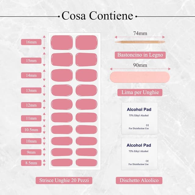 Thumbnail 3 de Bagavs Unghie Gel Adesive UV 20 PCS 💅