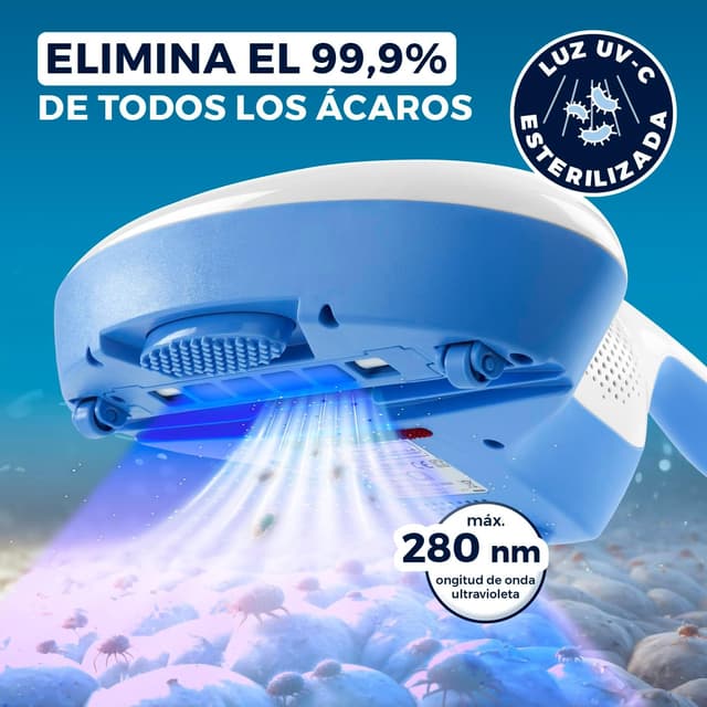Thumbnail 1 de CLEANmaxx Aspirador de ácaros UV-C con EPA y luz desinfectante