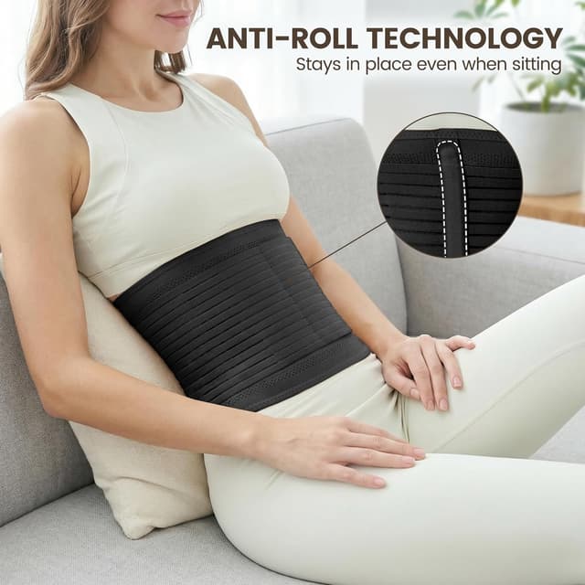Detalle de Trendyline Postpartum Belly Wrap for Women C-Section Recovery Compression Belt