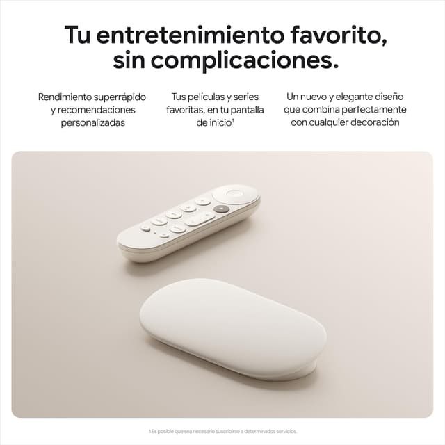 Detalle 2 de Google TV Streamer 4K rendimiento y HDR