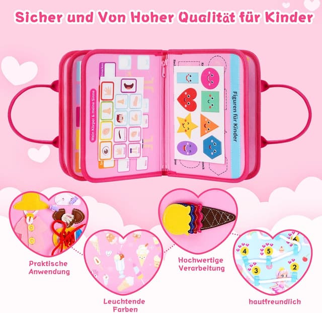 Detalle 2 de Uilfsur Busy Board Eiscreme ab 1 Jahr