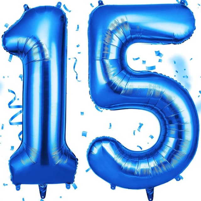 Detalle 2 de OFFCUP Ballon anniversaire 12 ans 101 cm