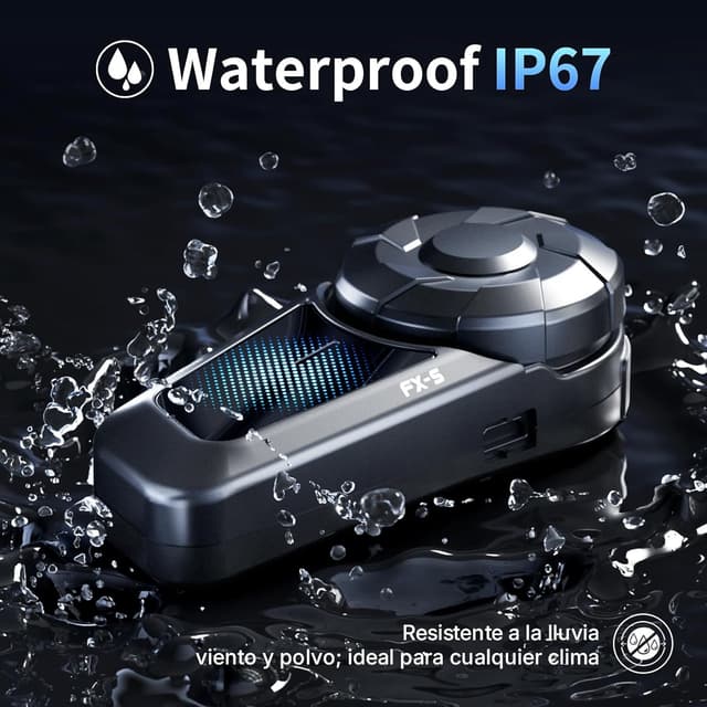 Thumbnail 5 de Fodsports FX-S casco Moto Bluetooth 5.4