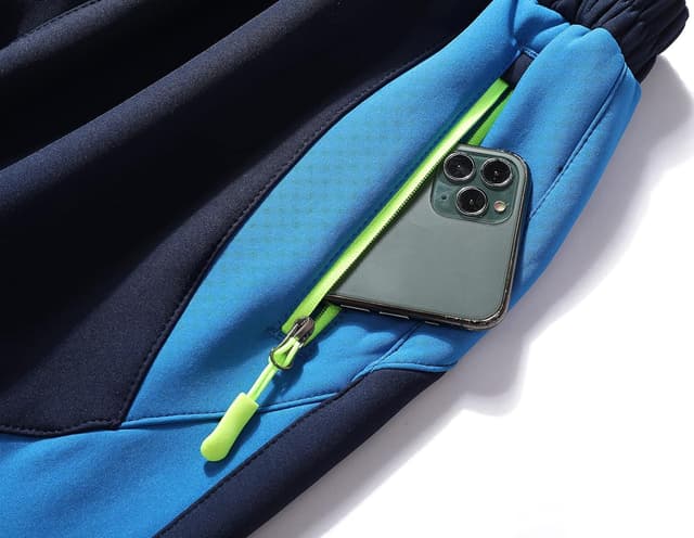 Detalle de DAFENP Kinder Softshellhose 92% Polyester