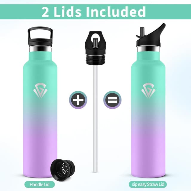 Thumbnail 3 de JAPORIA Gourde Inox 1L pour extérieur