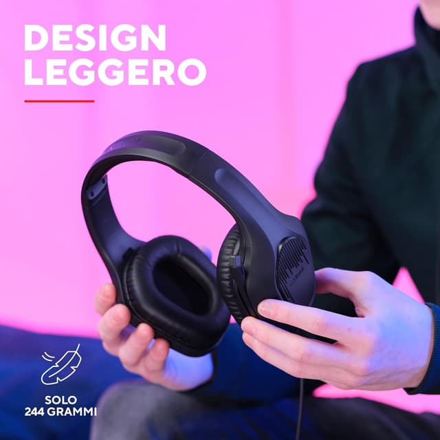 Detalle de Cuffie gaming GXTrust Rayne da 50 mm