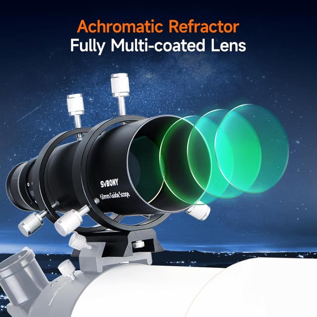Detalle de Svbony SV106 Guidescope 60mm für Astrofotografie