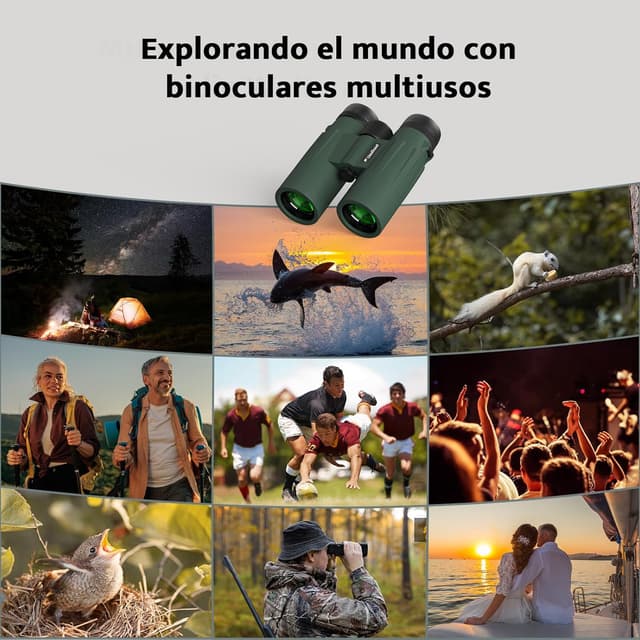 Thumbnail 5 de Usogood Prismáticos 12x50 Verde