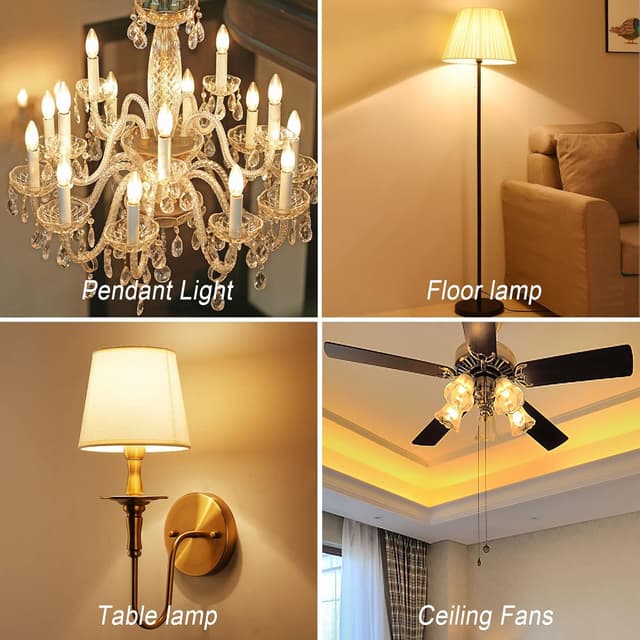 Thumbnail 6 de BRIMAX E14 LED candle bulbs 4W 10 pack