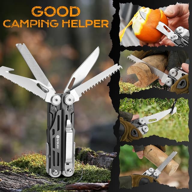Thumbnail 5 de BIBURY Multitool 19‑in‑1 Edelstahl