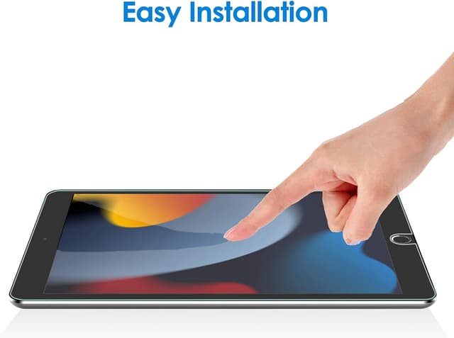 Detalle de JETech tempered glass screen protector for iPad 10.2-inch (9th/8th/7th gen, 2021/2020/2019) – 2-pack