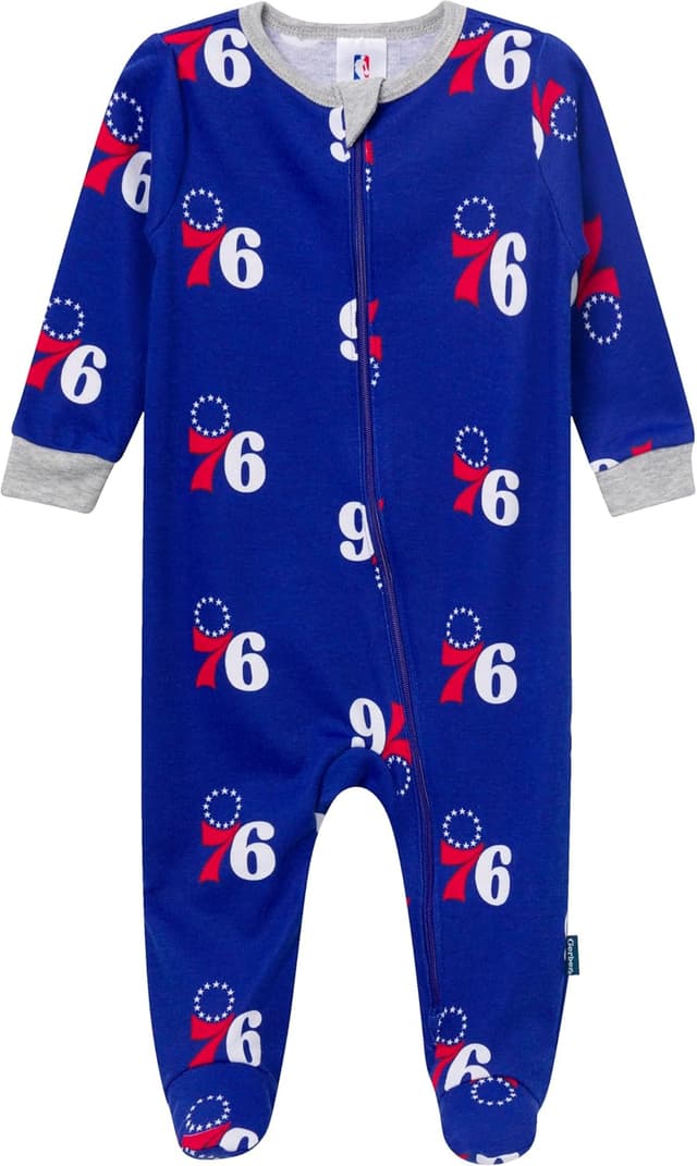 Detalle de Gerber unisex-baby NBA Team Sleep 'N Play (Philadelphia 76ers design)