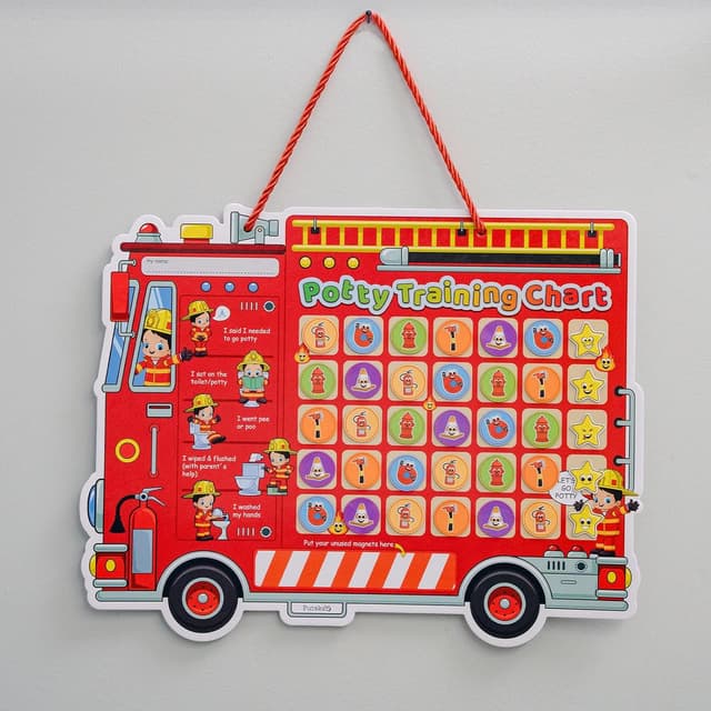 Detalle de Potty training chart with 35 stickers