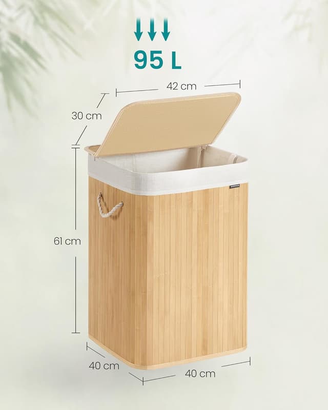 Thumbnail 4 de SONGMICS LCB060Y01 cesto ropa 95 L