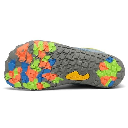 Detalle de SAGUARO Barefoot zapatillas de trail running minimalistas para niños y niñas (azul, 29 EU)