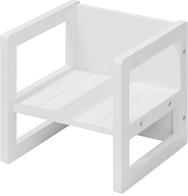 Thumbnail 8 de roba Silla Infantil Blanca Reversible con 3 Alturas