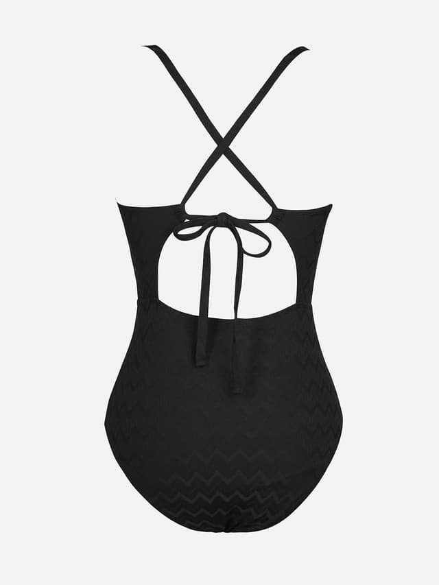 Thumbnail 6 de CUPSHE Costume da bagno donna a una pezzo con scollo profondo e effetto avvolgente