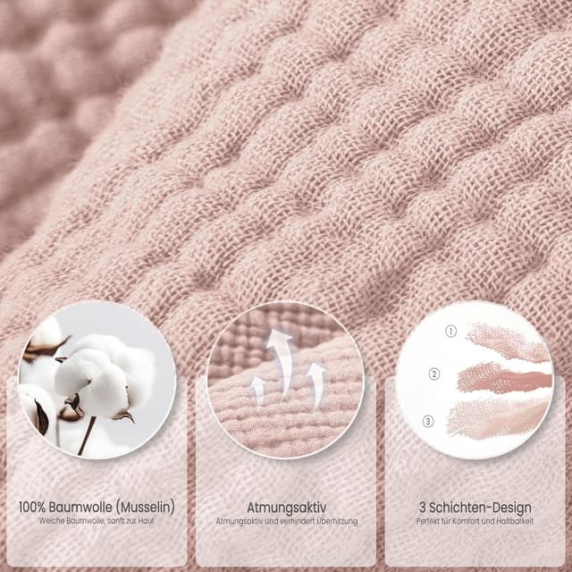 Detalle 2 de lulumoon Kapuzenhandtuch 75×76 cm