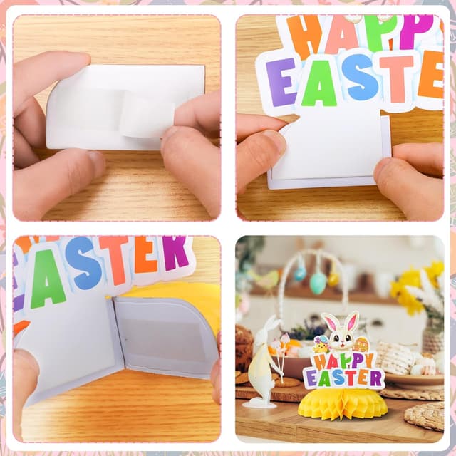 Thumbnail 6 de Easter decorations set with letter banners