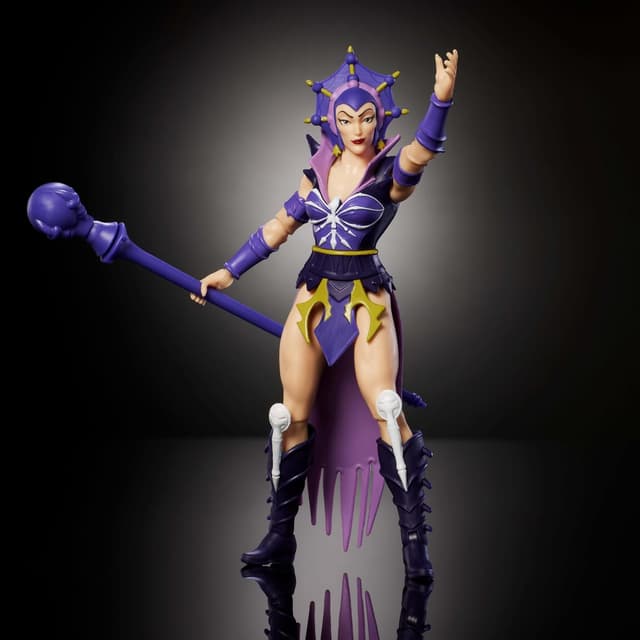 Detalle de Masters of the Universe Origins Evil-Lyn 200X Cartoon Collection Action Figure (5.5 Inch) with Wand