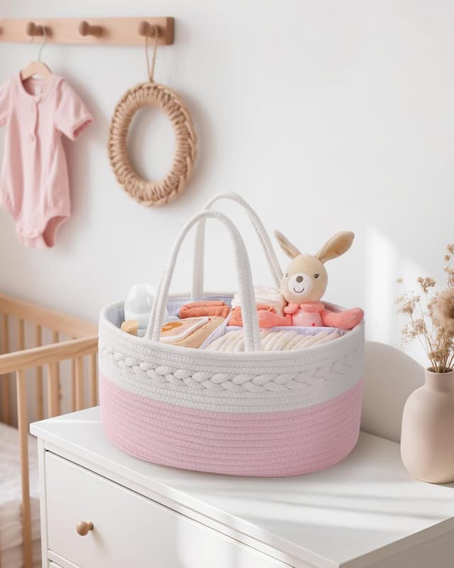 Thumbnail 3 de Maliton Cestino porta pannolini rosa L