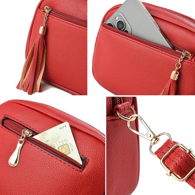 Thumbnail 5 de FULEI Tassel Crossbody Bag 21 cm