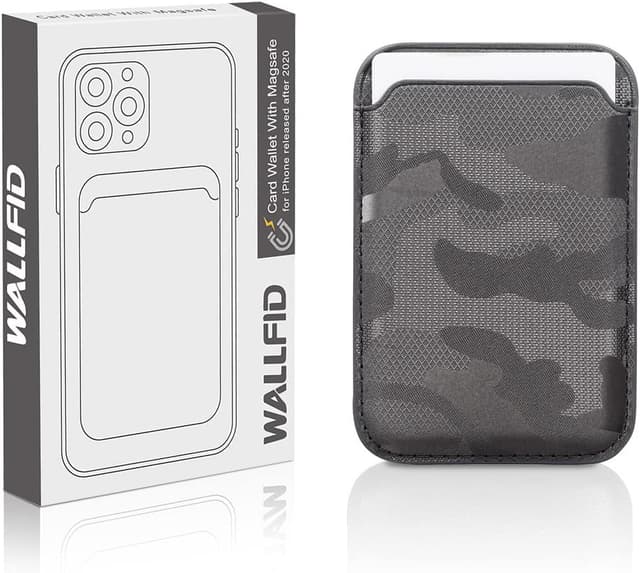 Thumbnail 5 de WALLFID Porte-cartes MagSafe, cuir RFID