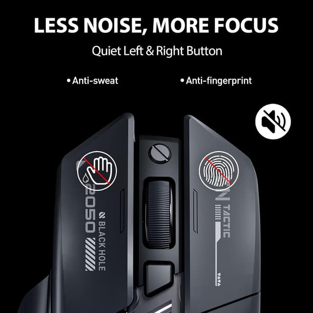 Detalle de INPHIC A9-Explorer souris 2400 DPI