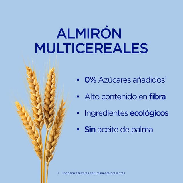 Thumbnail 4 de Almirón Cereales Infantiles Ecológicos Multicereales 🥣 Pack 8x1.6kg