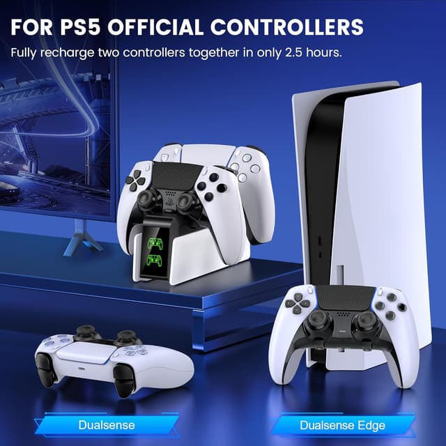 Detalle 2 de PS5 Charging Station 2H fast dock