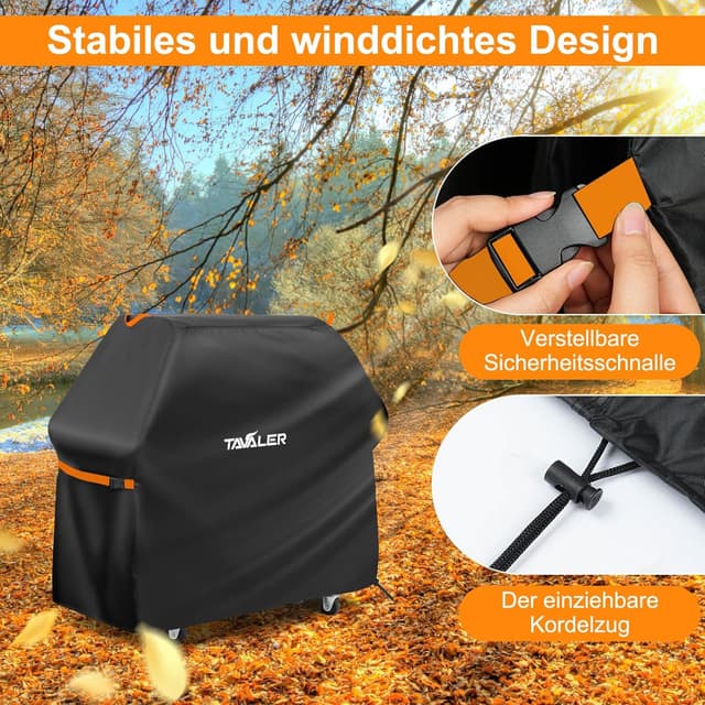 Thumbnail 4 de Tavaler Grillabdeckung 140x65x120 cm 🏡