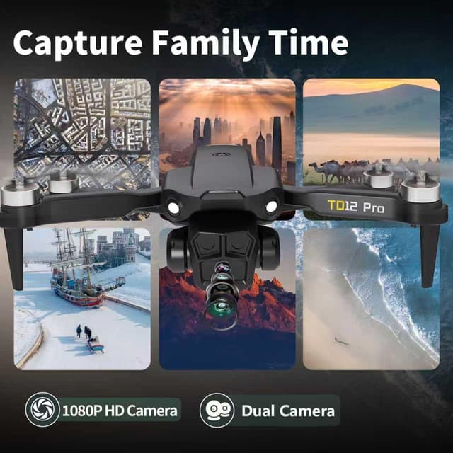 Thumbnail 1 de Toladrone TD12PRO Caméra 1080P 90°