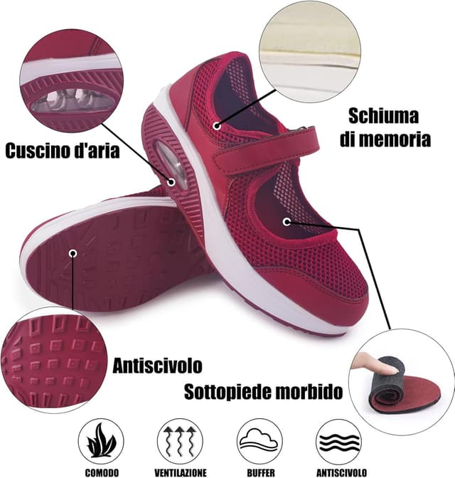 Detalle 1 de Sneakers da passeggio da donna Git-up