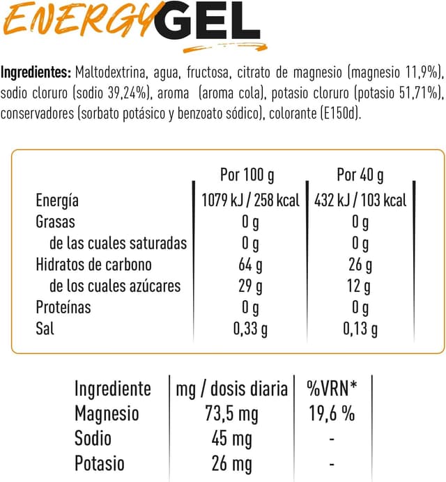 Thumbnail 4 de DRASANVI Gel Energético con Magnesio 🍋 – Recuperación y Hidratos