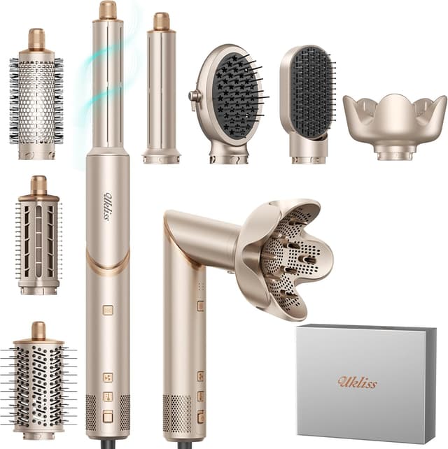 Imagen de UKLISS Hairstyler 8‑in‑1 Set Haartrockner mit 110.000 U/min 💇♀ en OfertitasTOP