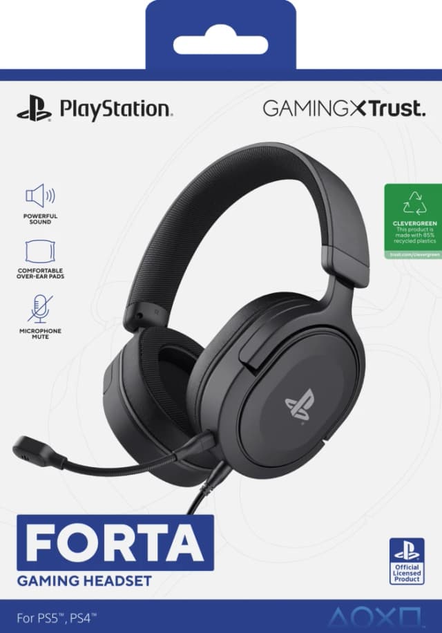Detalle de Trust GXT498 Forta Gaming-Headset für PS5 und PS4