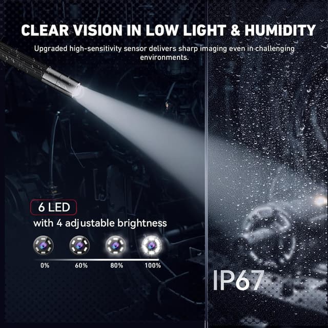 Thumbnail 6 de Ralcam 210° Rotatable Endoscope 3.5" HD